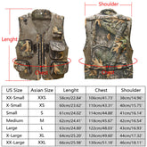Kylebooker Versatile Men's Fishing Hunting Vest Mesh Back Utility Vest For Outdoor Activities FV04